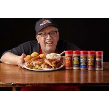 Famous Dave's Seasoning Variety Bundle - 2 pck, Steak & Burger & Rib Rub (13.75 oz.)