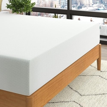 ZINUS 10 Inch Green Tea Memory Foam Mattress - King Size Comfort