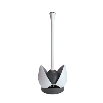 Clorox Toilet Plunger with Caddy - Stylish and Effective Solution