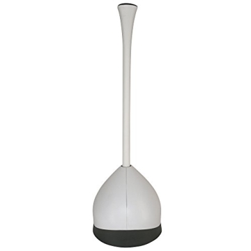 Clorox Toilet Plunger with Caddy - Stylish and Effective Solution