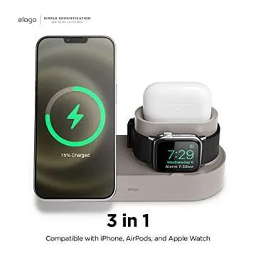 elago MS Trio 2 Charging Hub for iPhone and Apple Watch