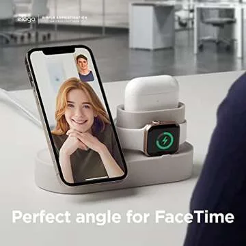 elago MS Trio 2 Charging Hub for iPhone and Apple Watch