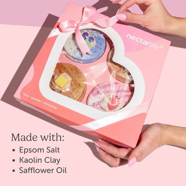 Waffle Bath Bomb Gift Set - Handmade Spa Fizz Bombs