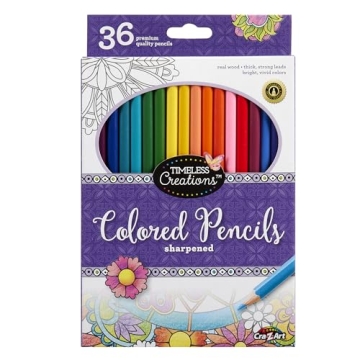 Cra-Z-Art Timeless Creations 36ct Colored Pencils Set