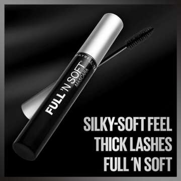 Maybelline Full 'N Soft Waterproof Mascara for Soft Lashes