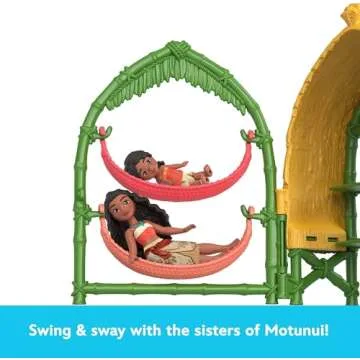 Disney Moana 2 Toys - Moana & Simea Playset with Dolls