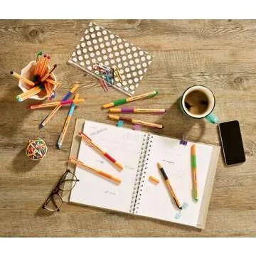 STABILO pointVisco Wallet: 10 Vibrant Gel Pens for All Ages