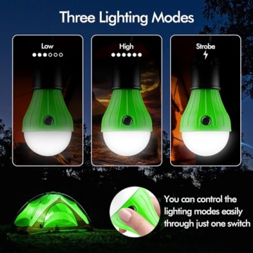 FLY2SKY Tent Lights - Portable LED Lanterns for Adventures