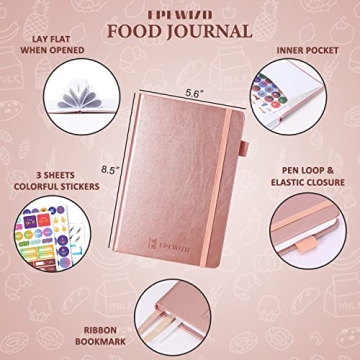 EPEWIZD Food Journal for Meal Planning & Weight Loss