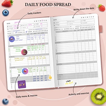 EPEWIZD Food Journal for Meal Planning & Weight Loss