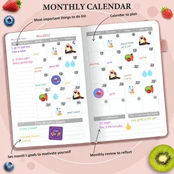 EPEWIZD Food Journal for Meal Planning & Weight Loss