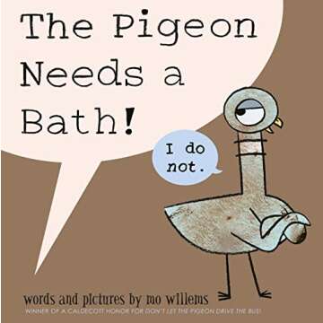 The Pigeon Needs a Bath by Mo Willems for Kids