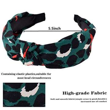 Stylish SYBF 4 Pack Stripe Headbands for Women – Versatile Hair Accessories