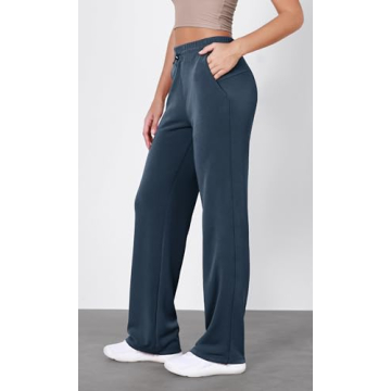 ODODOS Women's Wide Leg Pants with Pockets for Comfort