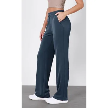 ODODOS Women's Wide Leg Pants with Pockets for Comfort
