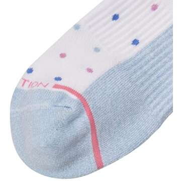 Dr. Motion womens 2pk Compression Low Cut Socks