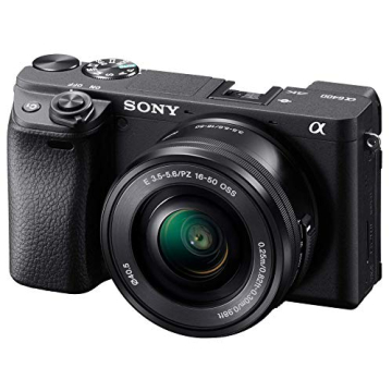Sony Alpha a6400 Mirrorless Camera: Compact APS-C Interchangeable Lens Digital Camera with Real-Time...