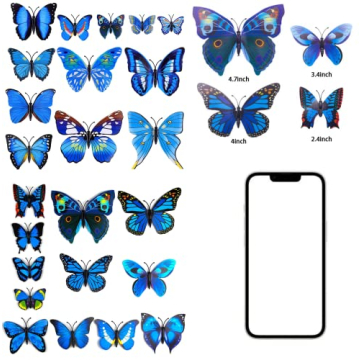 HAKDAY 3D Butterfly Wall Decor for Elegant Room Touches