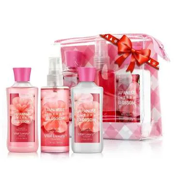 Indulge in Vital Luxury Bath & Body Care Travel Set - Spa Experience