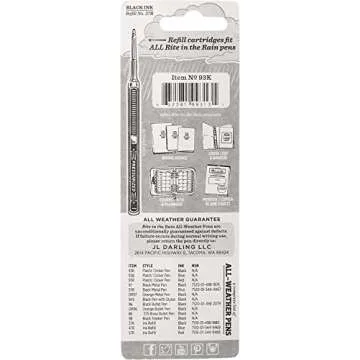 Rite in the Rain All-Weather Durable Clicker Pen - Black Ink (No. 93K)