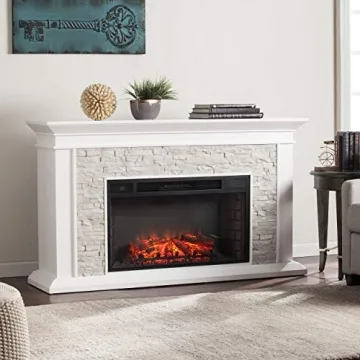 Elegant Electric Fireplace for Cozy Home Ambiance