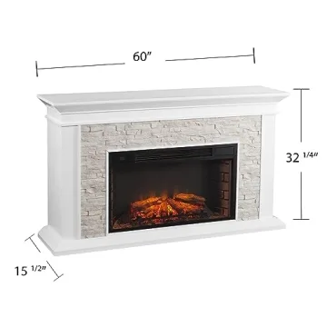 Elegant Electric Fireplace for Cozy Home Ambiance