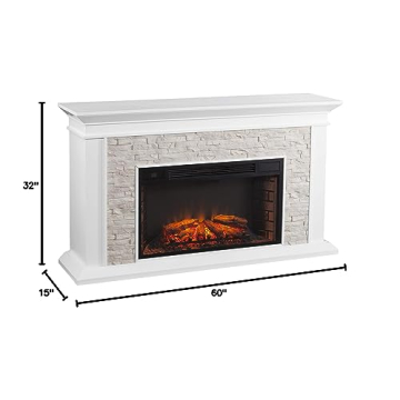 Elegant Electric Fireplace for Cozy Home Ambiance