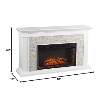 Elegant Electric Fireplace for Cozy Home Ambiance