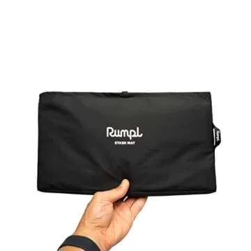 Rumpl Everywhere Mat | Lightweight Ground Cover for Hiking, Camping, Traveling, Picnics | 52" x 75" | Coast Retro Rays