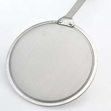 cnomg Stainless Steel Skimmer for Grease and Gravy