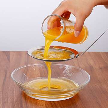 cnomg Stainless Steel Skimmer for Grease and Gravy