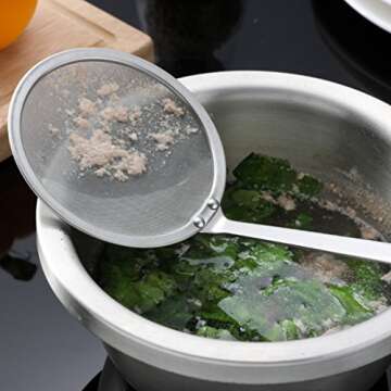 cnomg Stainless Steel Skimmer for Grease and Gravy