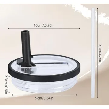 Spill Proof 40 oz Replacement Tumbler Lids for Stanley Cups