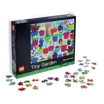 Lego® Tiny Garden 1000-Piece Jigsaw Puzzle | Inspired by Lego® Botanical Sets | Piece Together 30 Tiny Plants and Flowers! | for All Lego® Fans (Amazon Exclusive)