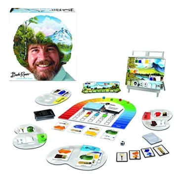 Bob Ross the Art of Chill Board Game for All Ages