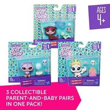 Littlest Pet Shop Parent and Baby Animal Multipack