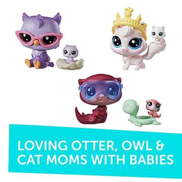 Littlest Pet Shop Parent and Baby Animal Multipack