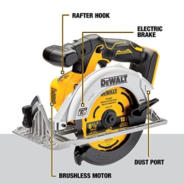 DeWalt 20V MAX* Circular Saw for Effortless Cutting