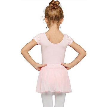 Girls Ballet Skirt Leotard Dress - Age 6-8