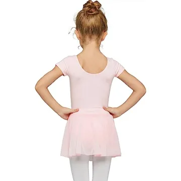 Girls Ballet Skirt Leotard Dress - Age 6-8