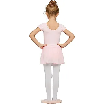Girls Ballet Skirt Leotard Dress - Age 6-8