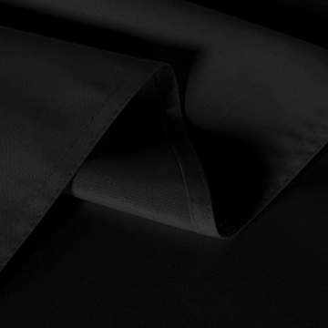 Sancua Black Tablecloths - Stain Resistant & Durable