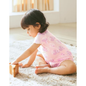 VAENAIT BABY Toddler Pajamas Soft Breathable Sleepwear Set