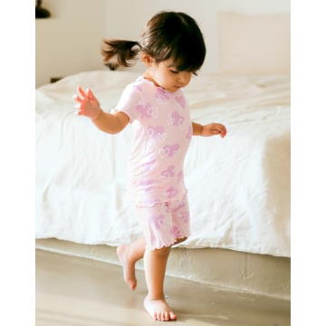 VAENAIT BABY Toddler Pajamas Soft Breathable Sleepwear Set
