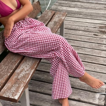 Soft Striped Pajama Pants for Women – Comfortable Lounge Wear