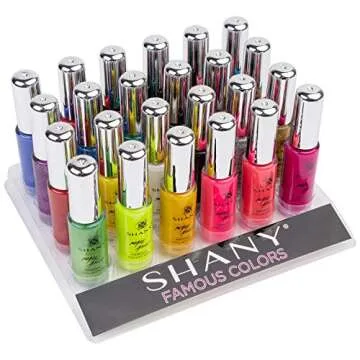 SHANY Nail Art Set - 24 Vibrant Nail Polishes for Art