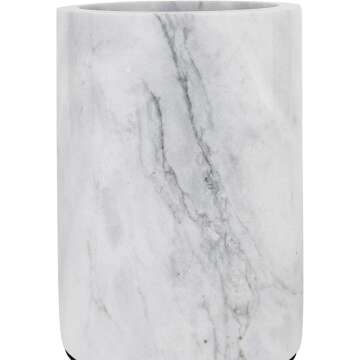 Homeries Marble Wine Chiller Bucket - Elegant Design