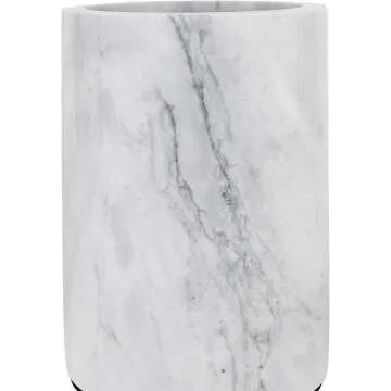 Homeries Marble Wine Chiller Bucket - Elegant Design
