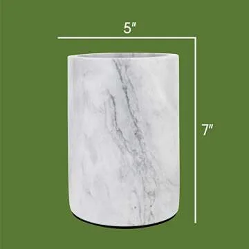 Homeries Marble Wine Chiller Bucket - Elegant Design