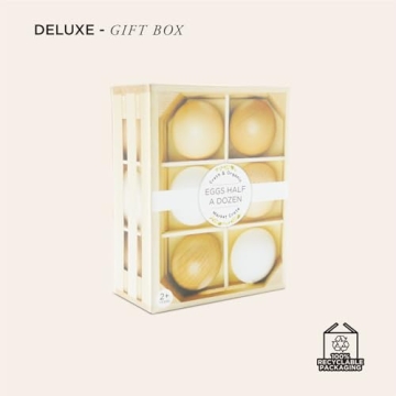 Le Toy Van Wooden Honeybee Market Farm Eggs Pretend Play Gift